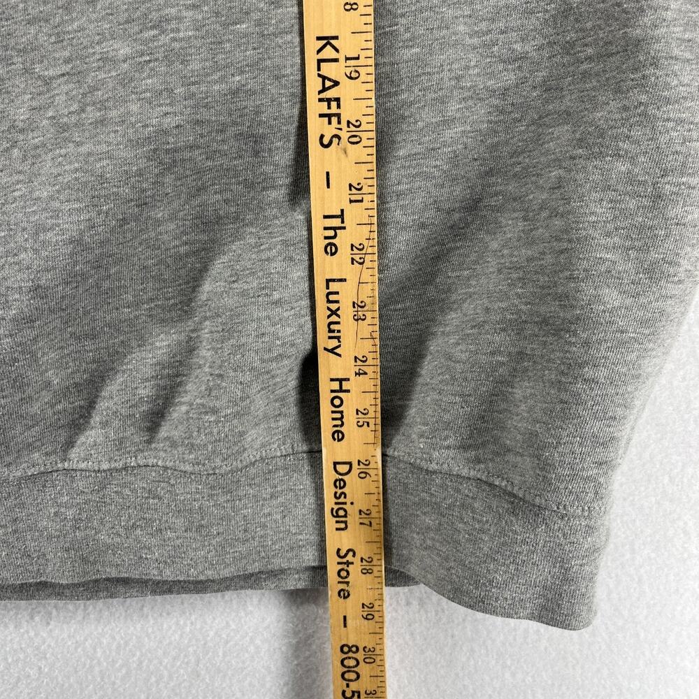 STUSSY Sweatshirt Mens 2XL State Crew Fleece Pullover Cotton Blend Gray USA VTG - Picture 13 of 14